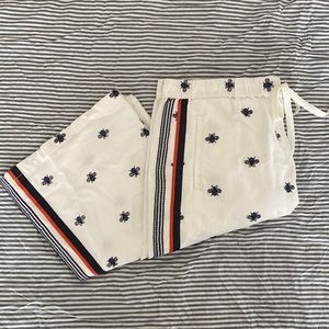 Maeve Side Stripped Trousers